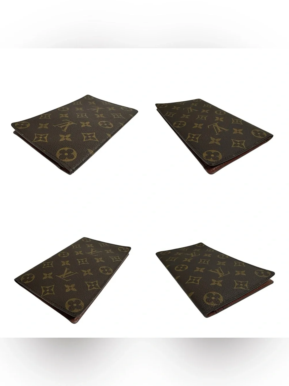 Louis Vuitton Monogram Leather Long Slim Bifold Passport Wallet